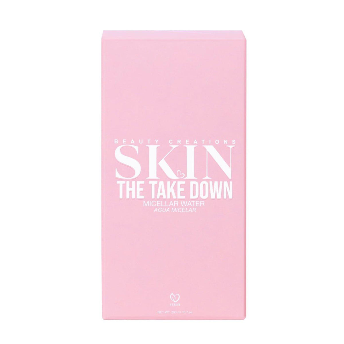 Beauty Creations The Take Down 6.7 oz Micellar Water