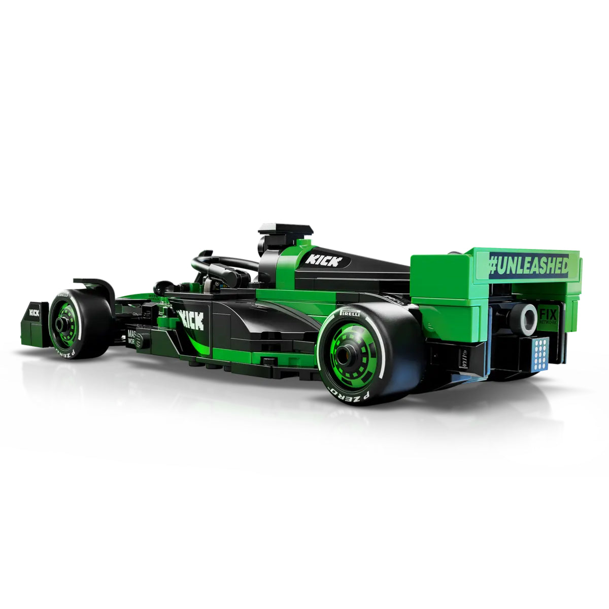 LEGO Speed Champions KICK Sauber F1 Team C44 Race Car Building Toy Set (259-Pieces)