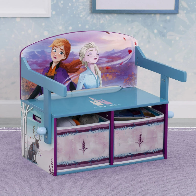 Delta Children Disney Frozen II Convertible Activity Bench