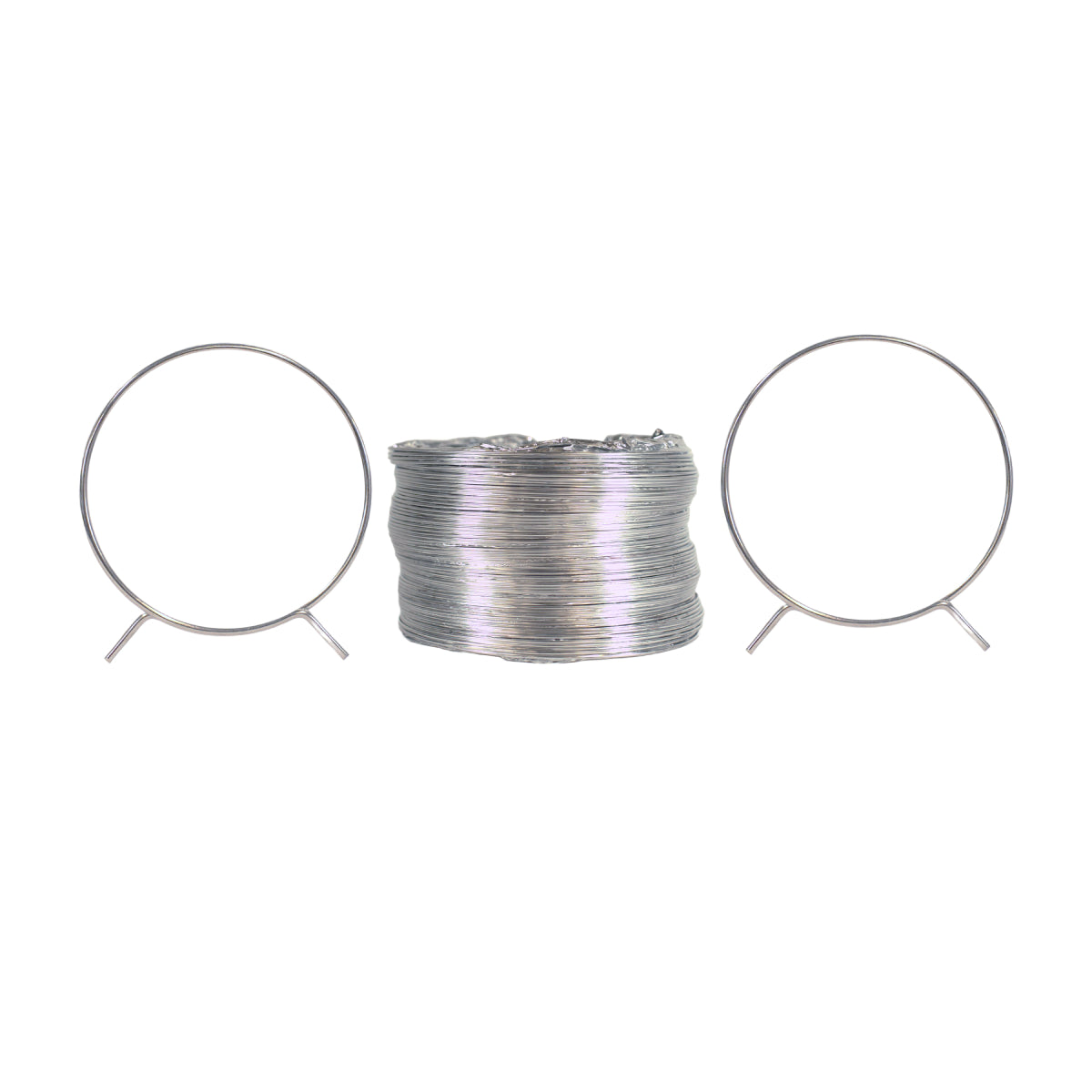 NDA 4" x 5' Dryer Duct Kit with 2 Clamps, Shrink Wrapped