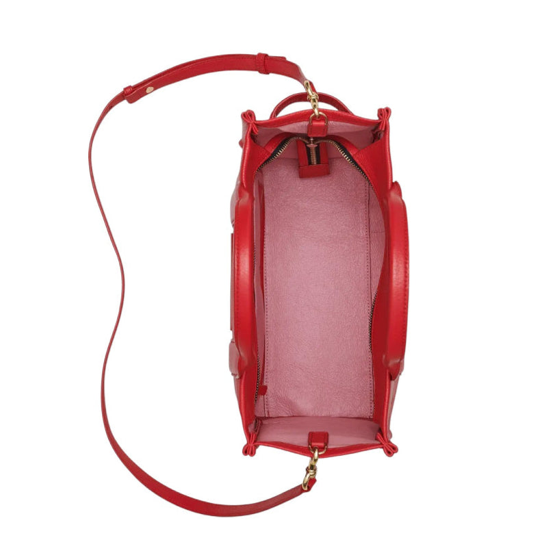 Marc Jacobs The Leather Medium Tote Bag - Red