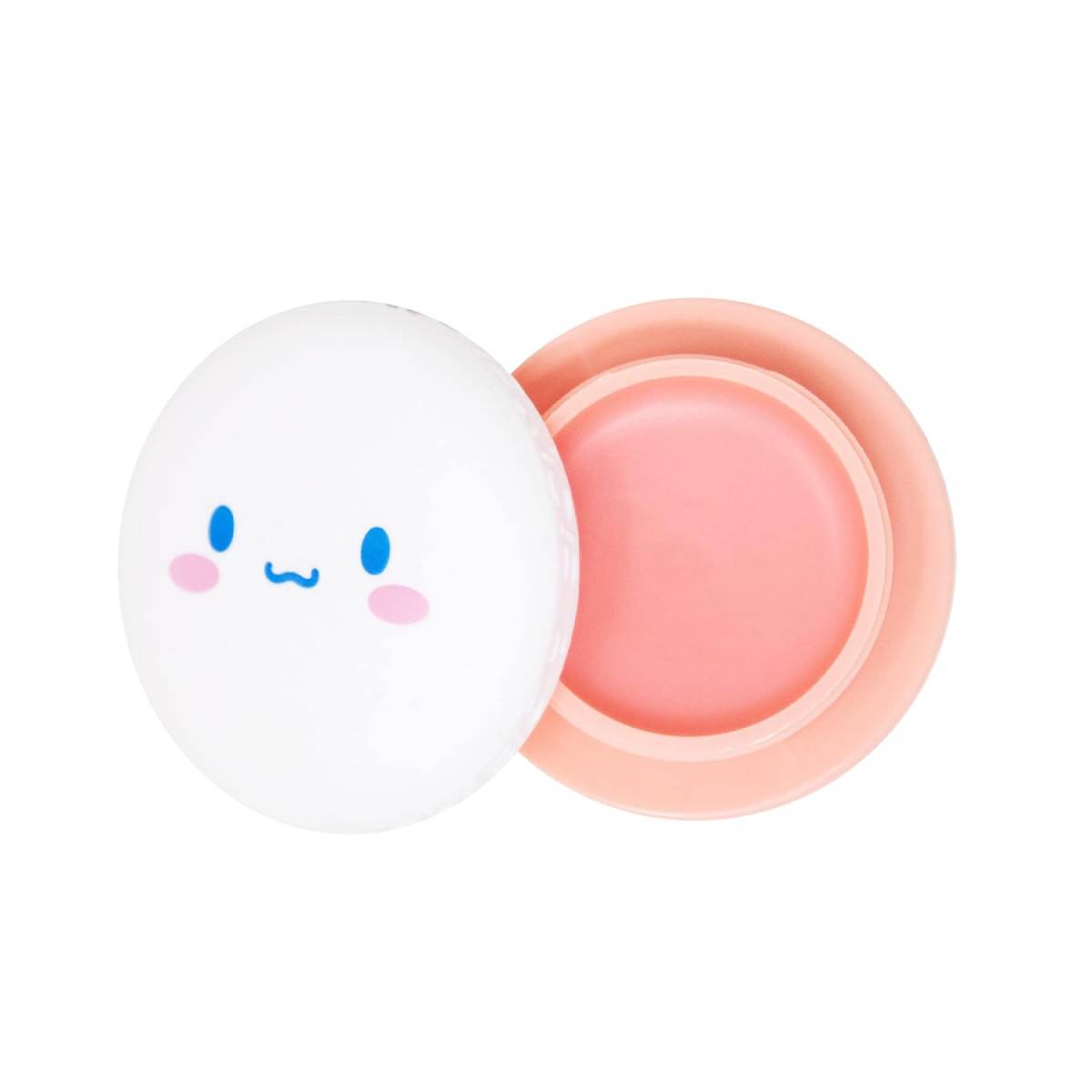 The Creme Shop Cinnamorroll Macaron Lip Balm - Peach Mouse
