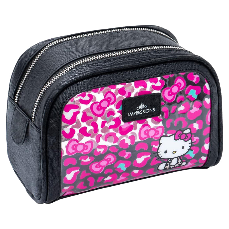 Impressions Vanity Hello Kitty Travel Pouch with Removable Center Divider