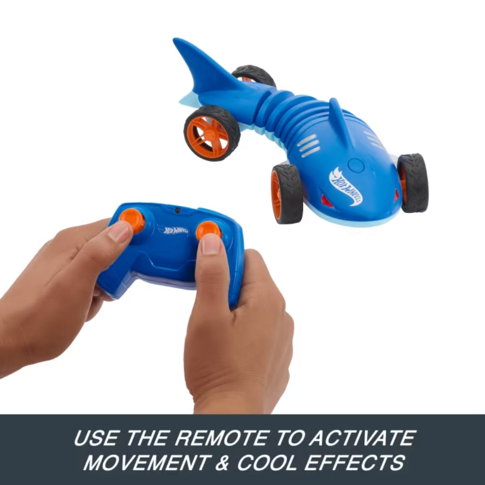 Hot Wheels RC 1:15 Scale Shark Speeder Vehicle with Remote Control