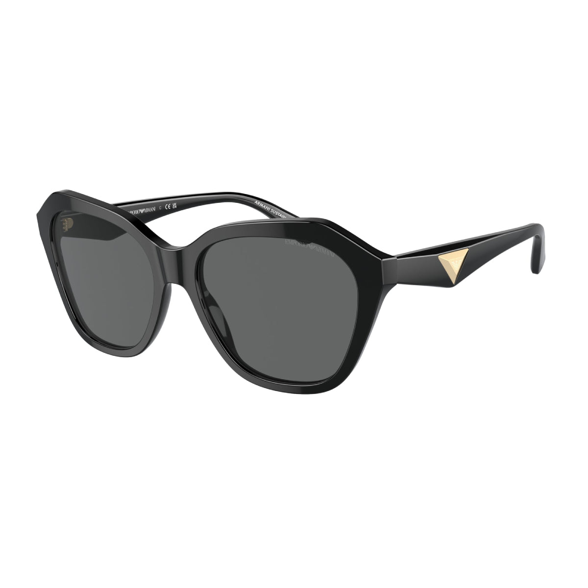 Emporio Armani EA4221565017 Women's Irregular Solid Color Sunglasses