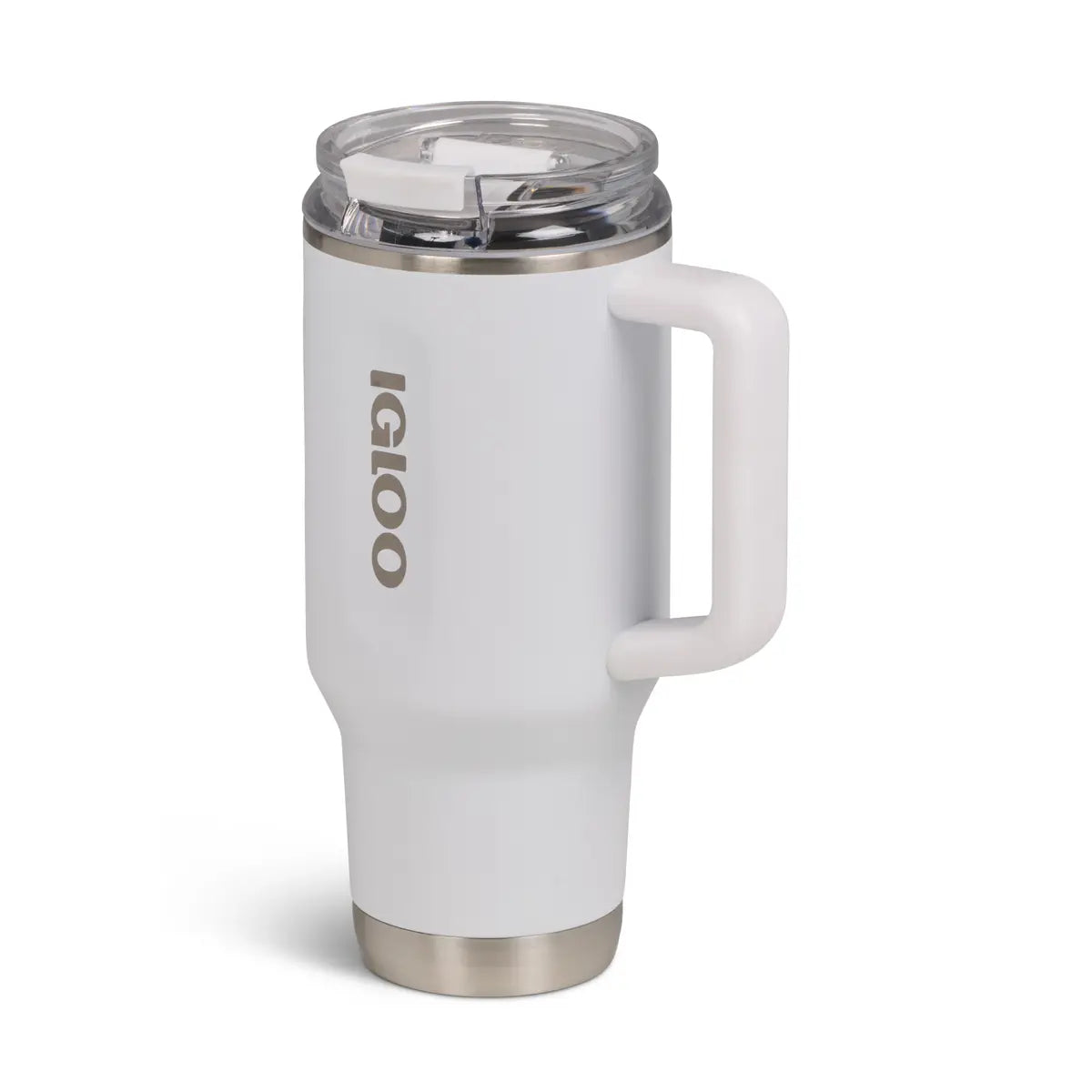 Igloo 71221 Flip 'n' Sip 32 oz Travel Mug - White