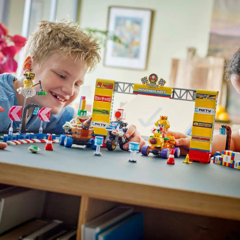 LEGO Mario Kart Baby Peach and Grand Prix Toy Set (823-Piece)