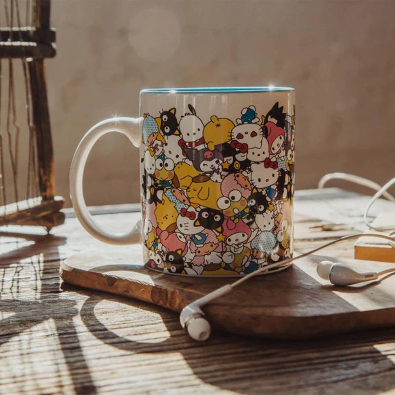 Sanrio Hello Kitty And Friends 20 oz Ceramic Mug - Multicolor