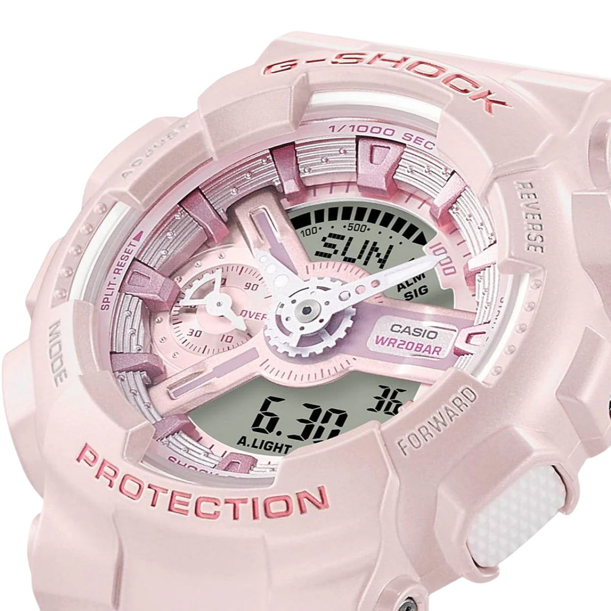Casio G-Shock Digital Women's 45.9mm Strap Watch - Pink