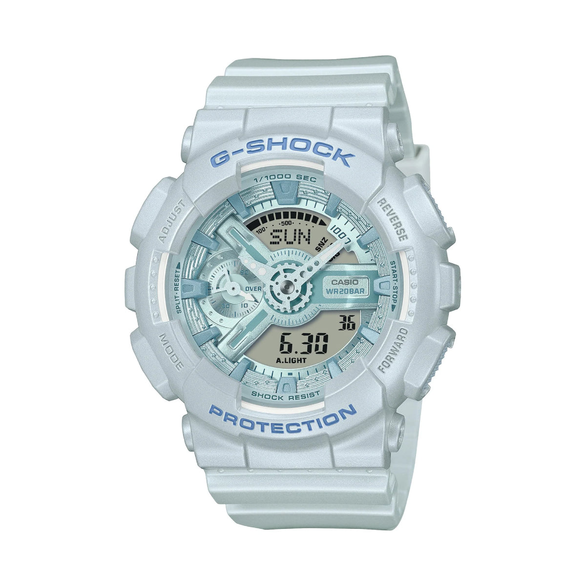 Casio G-Shock Digital Women's 45.9mm Strap Watch - Blue