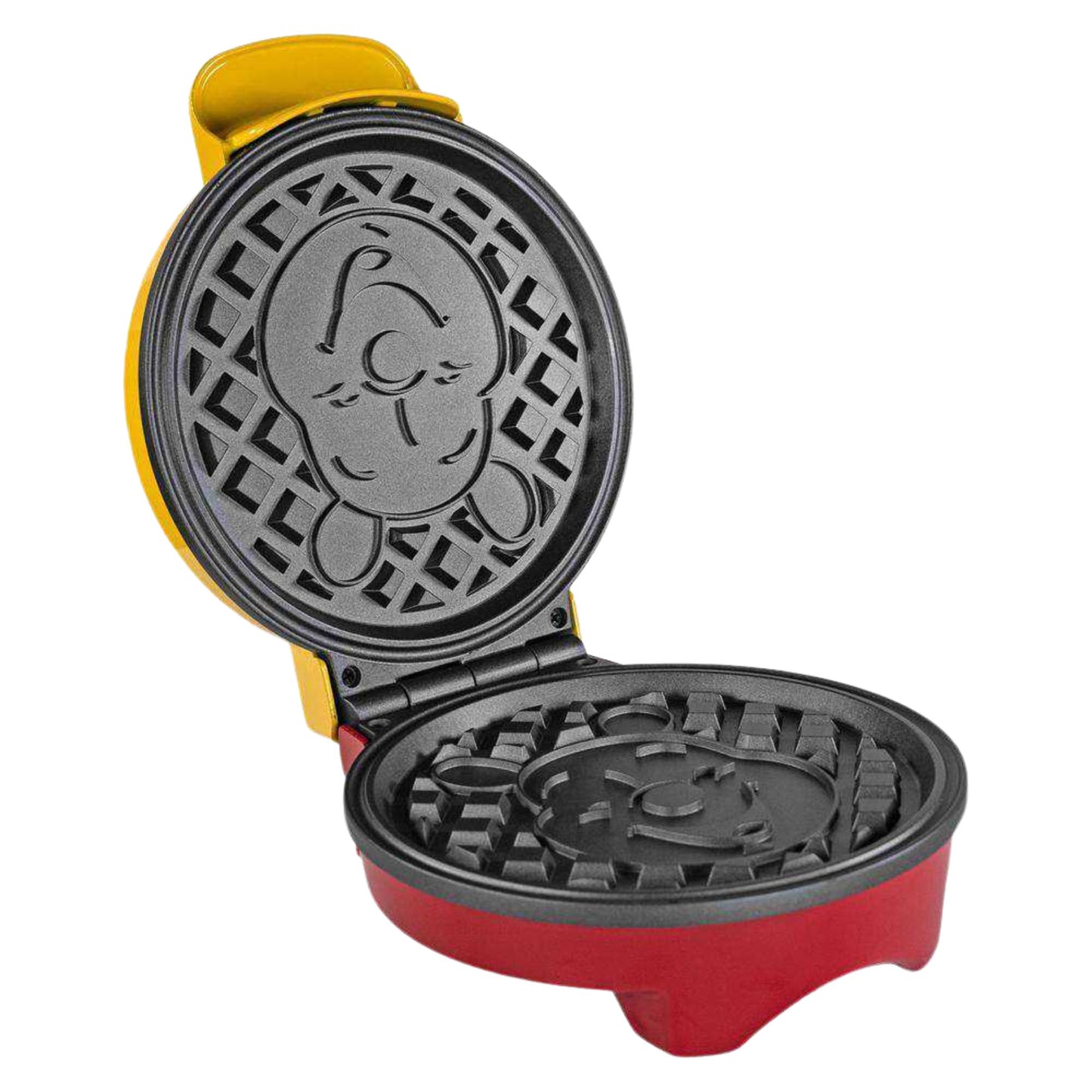 Uncanny Brands WM1/DIW/WP1 Disney Winnie the Pooh Waffle Maker - Yellow/Red