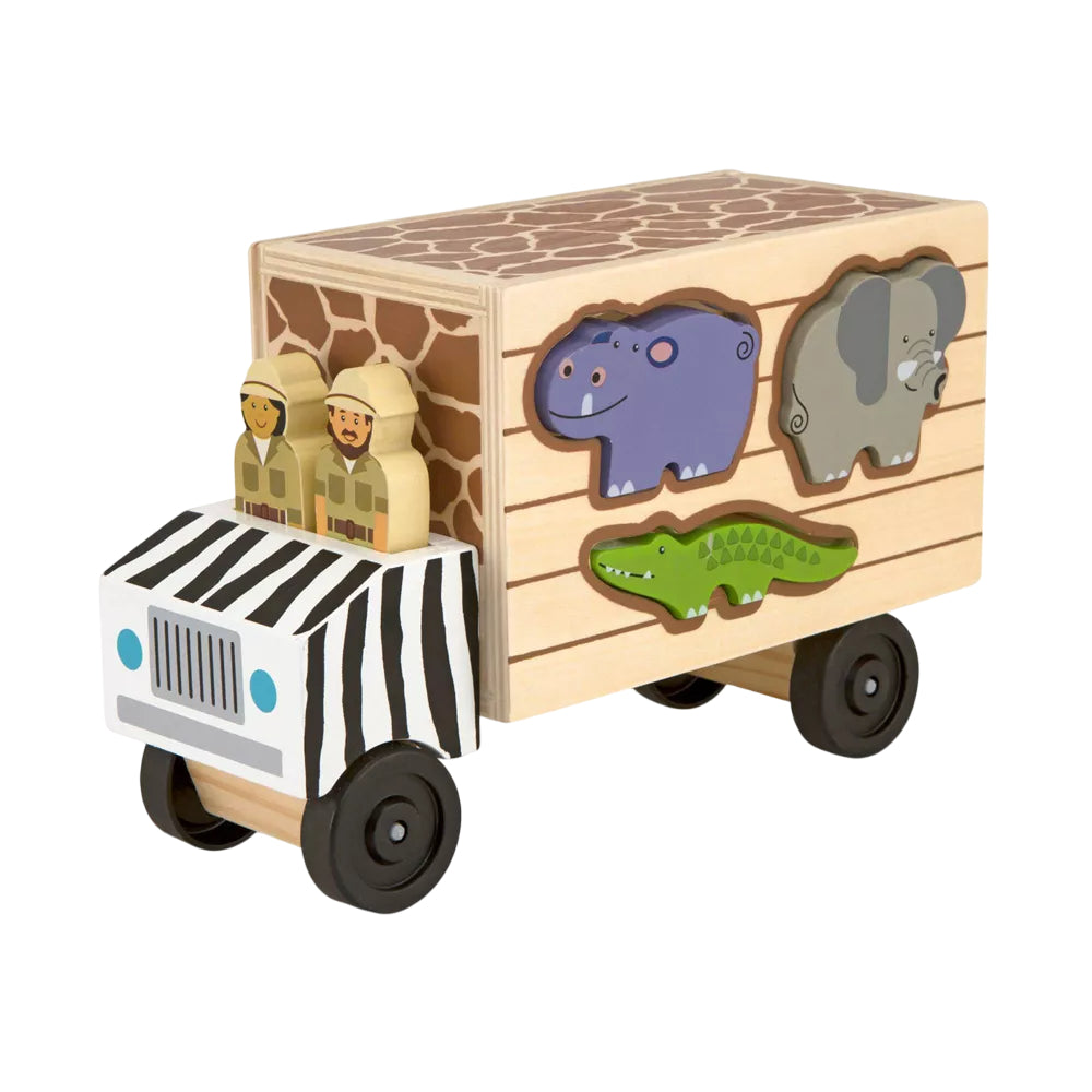 Melissa and Doug Safari Animal Rescue Truck (10-Piece)
