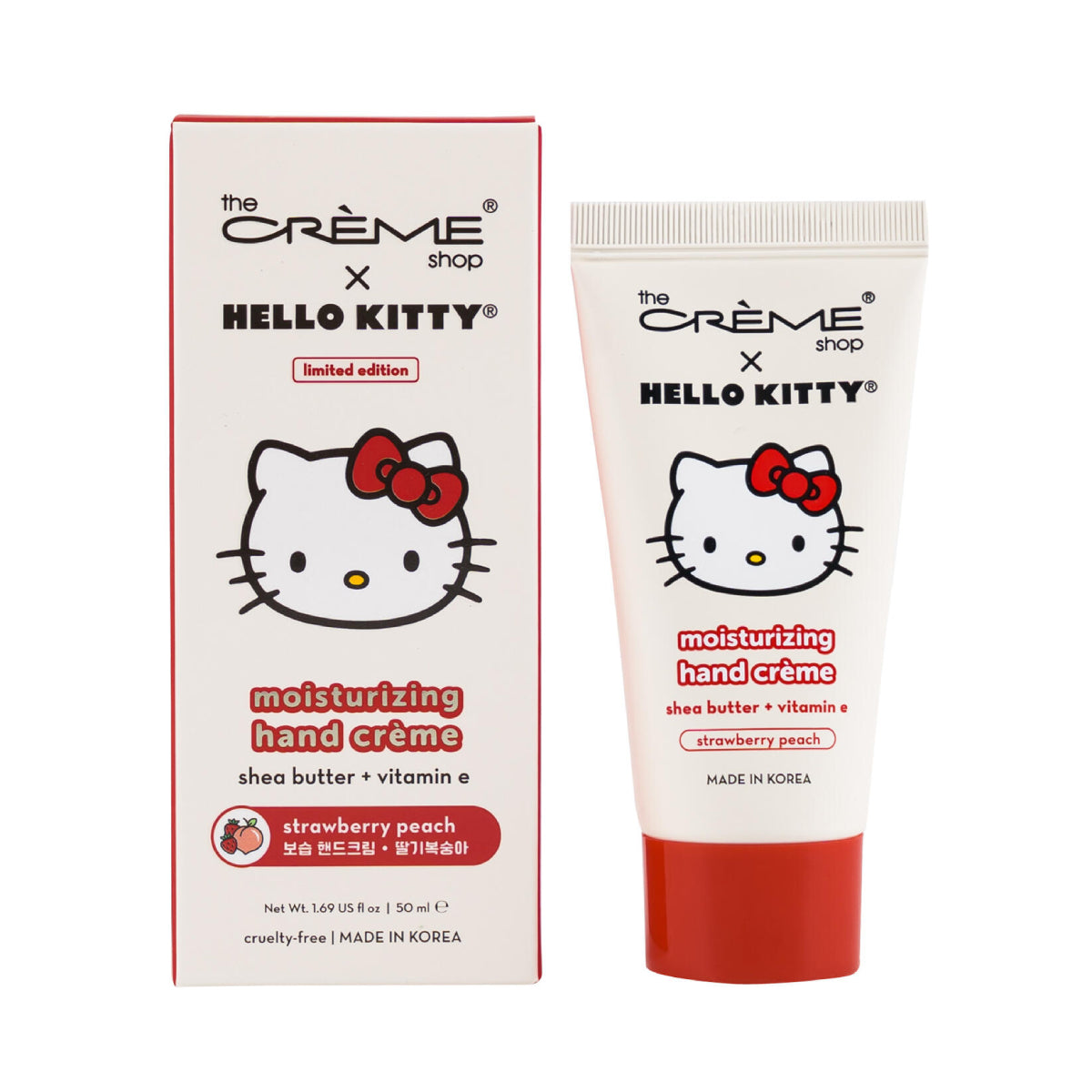 The Creme Shop Hello Kitty Strawberry Moisturizing Hand Cream