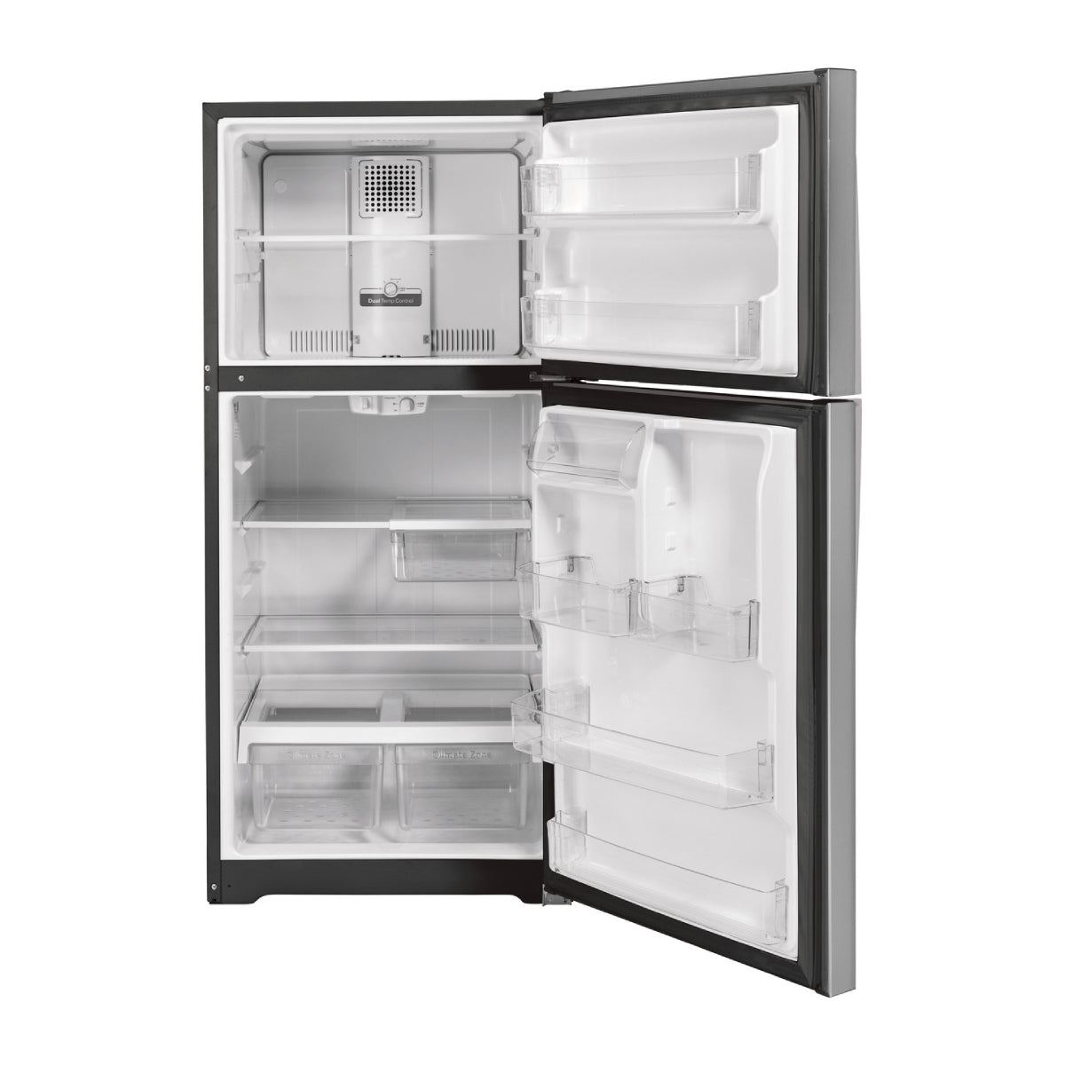 GE GTS22KYNRFS 21.9 cu. ft. Garage Ready Top-Freezer Refrigerator - Stainless Steel