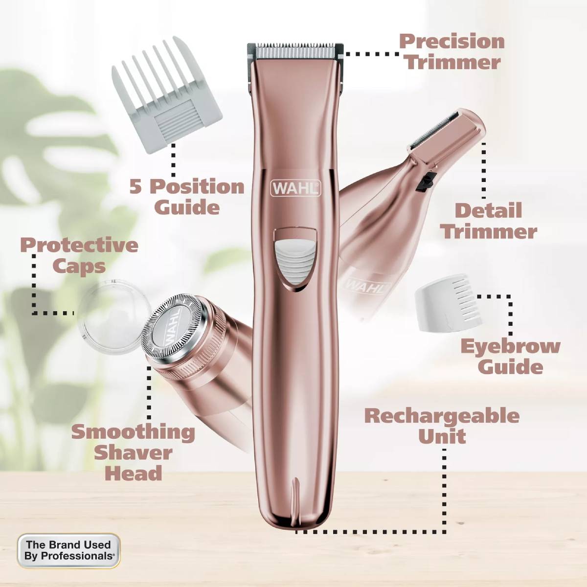 Wahl Pure Confidence 3 in 1 Female Rechargeable Trimmer