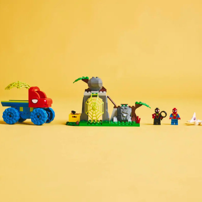 LEGO Marvel Spidey And His Amazing Friends Team Spidey Dino Crawler Rescue Building Toy Set (136-Pieces)