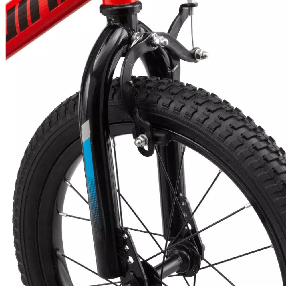 Pacific Cycle Schwinn Piston 16" Kid's Bike - Black/Red