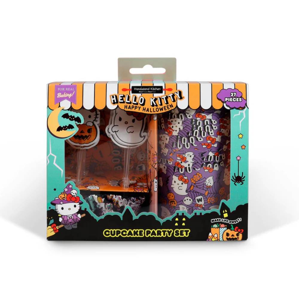 Sanrio Hello Kitty Halloween Cupcake Party Set (37- Pieces)