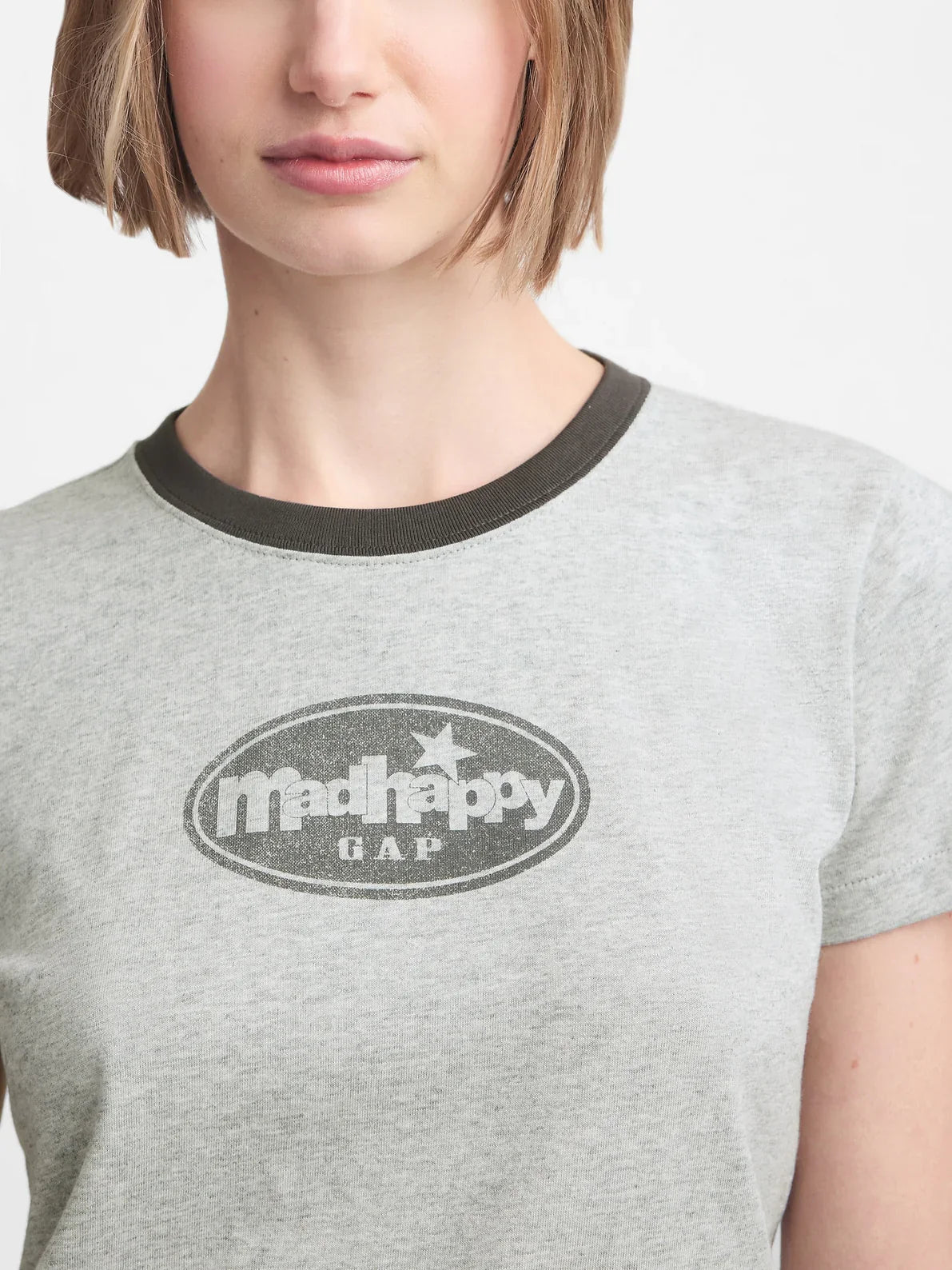 Gap MadHappy Ringer Tee – Retro-Inspired Style with Ultimate Comfort
