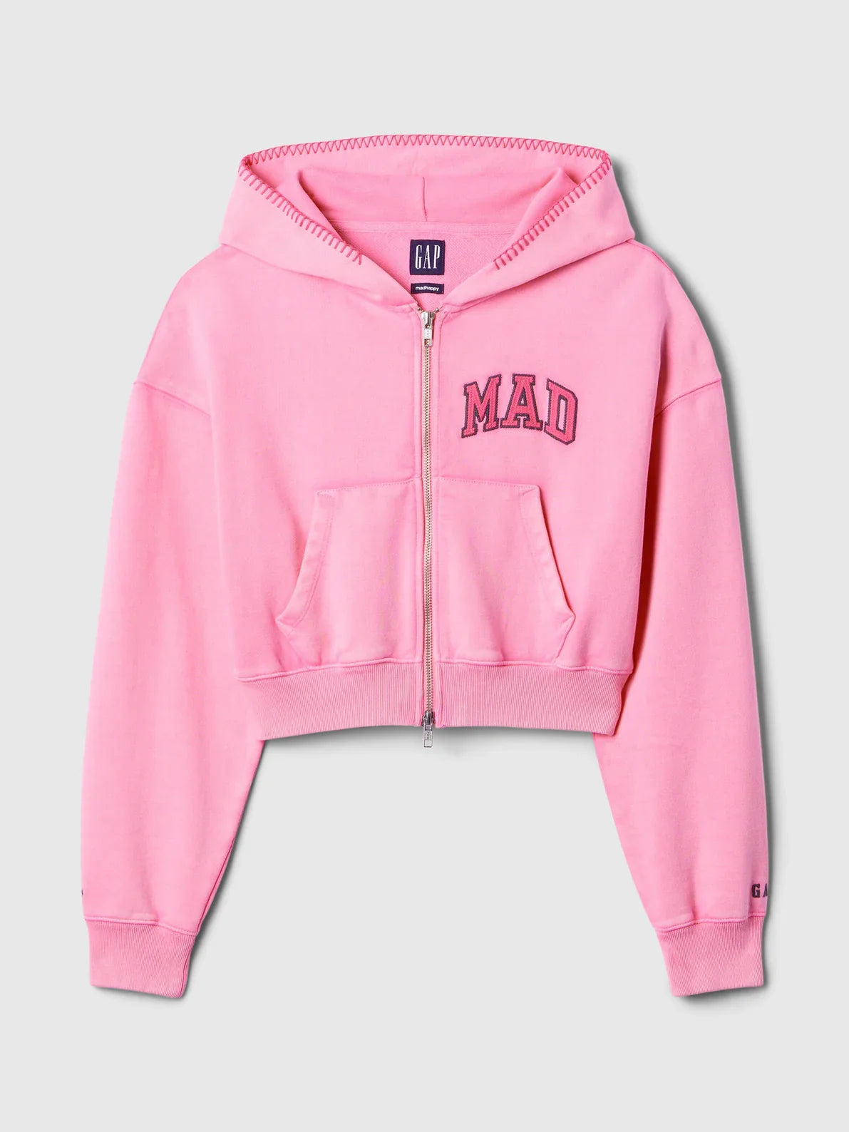 Gap MadHappy Full Zip Cropped Hoodie – Stylish Cropped Fit