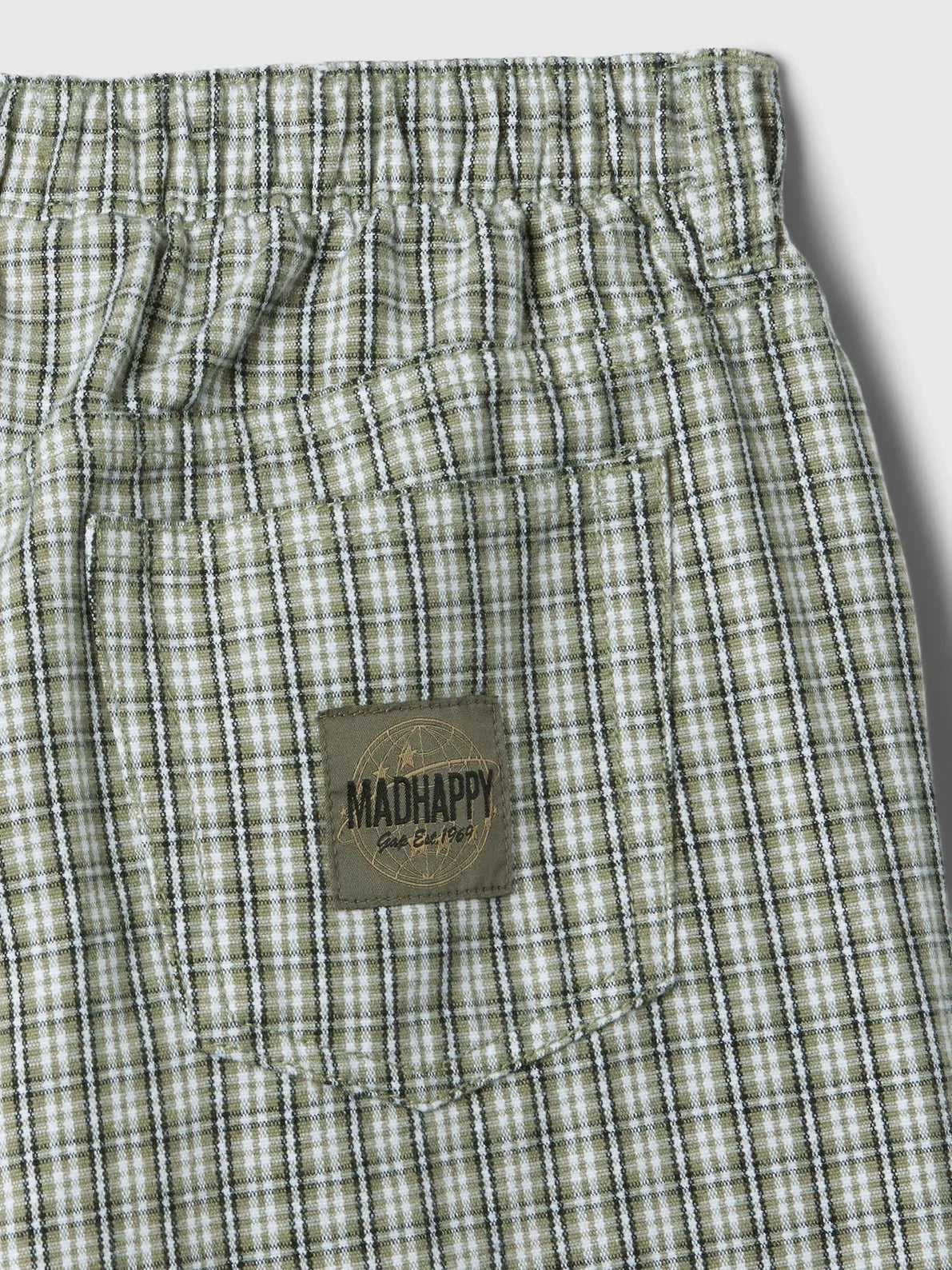 Gap - MadHappy - Kids Oversized Plaid Short - Plaid