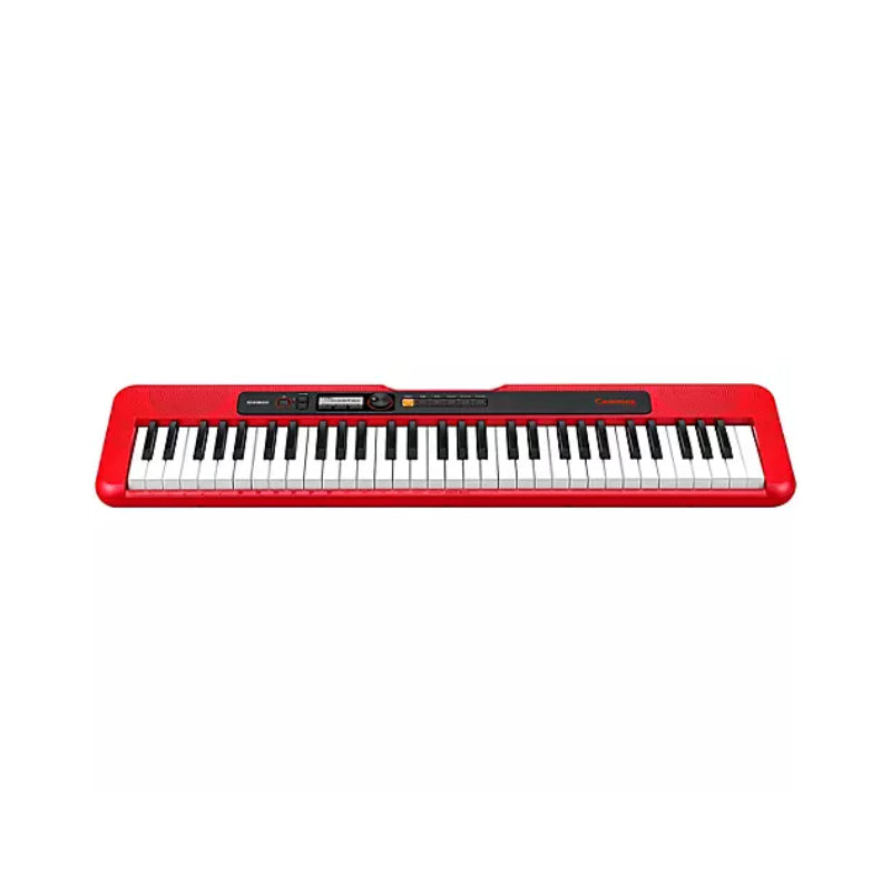 Casio CT-S200 Portable 61-Key Keyboard - Red - Curacao