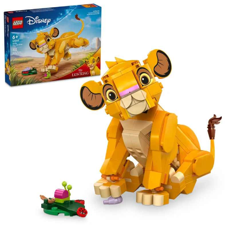 LEGO Disney Simba the Lion King Cub Building Toy Set (222-Piece)