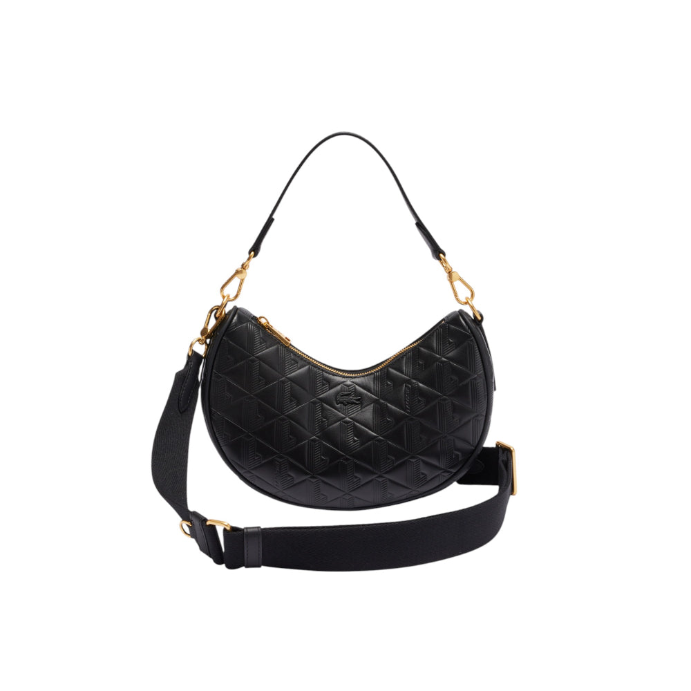 Lacoste Maheki Half Moon Bag - Black