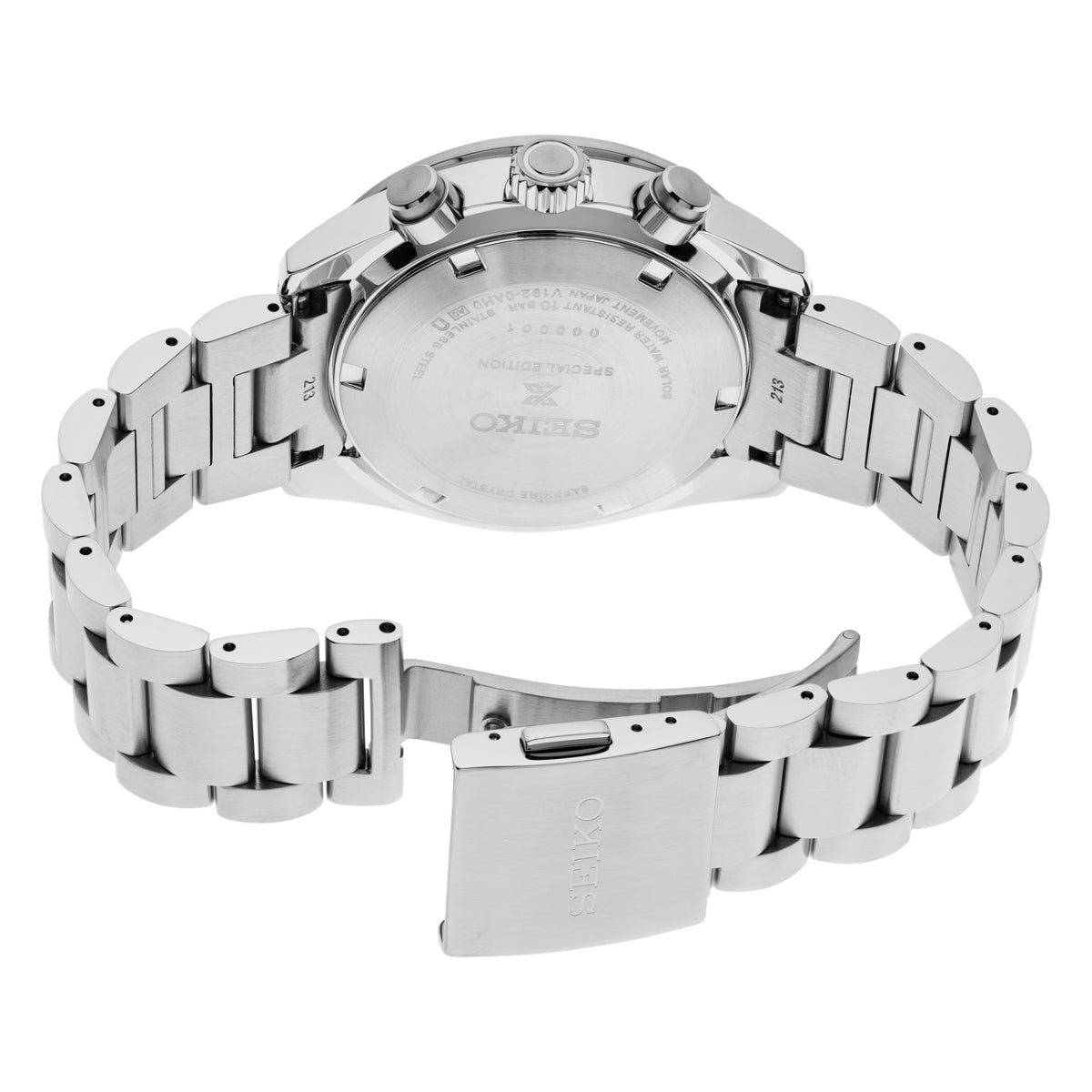 Seiko Prospex Men™ 41.4mm Silver-Tone Bracelet Watch - Yellow Dial