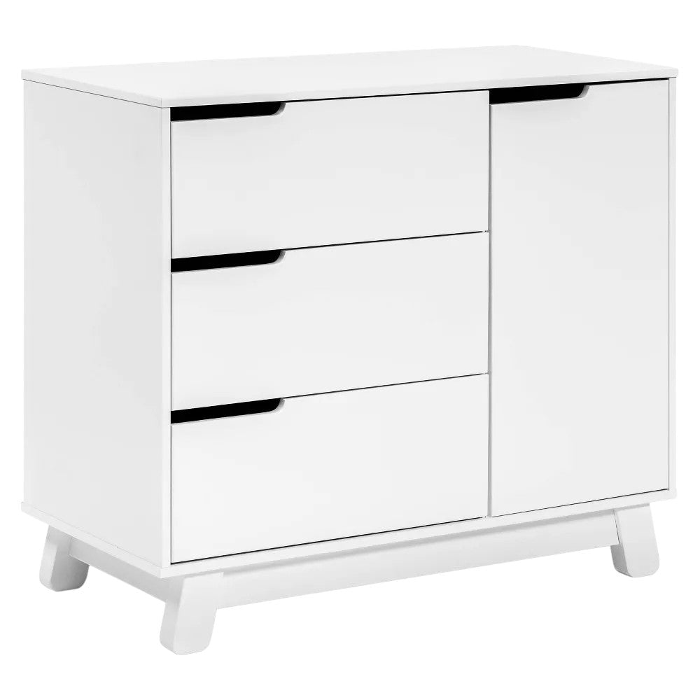 Babyletto Hudson 3-Drawer Changer Dresser with Removable Changing Tray - White