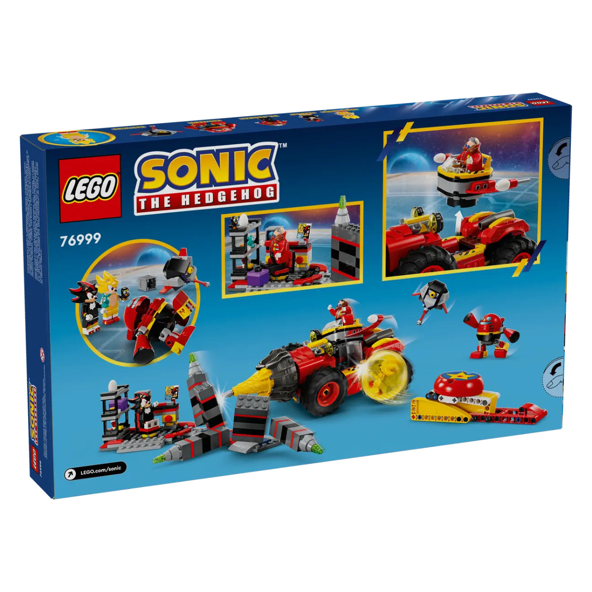 LEGO Super Sonic vs Egg Drillster Buildable Toy Set (590-Pieces)