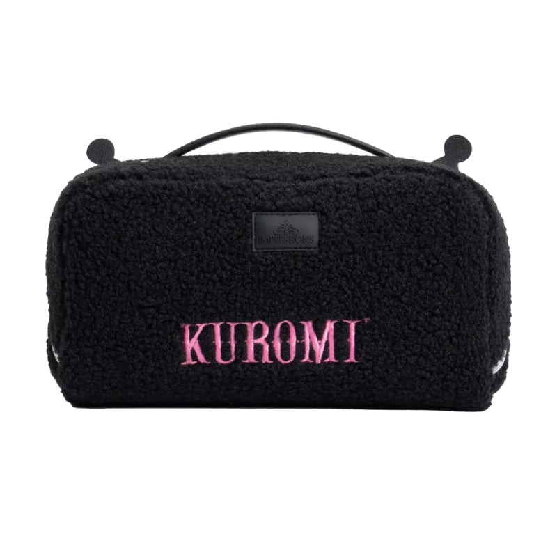 Impressions Vanity Kuromi Unfold Travel Makeup Bag - Black