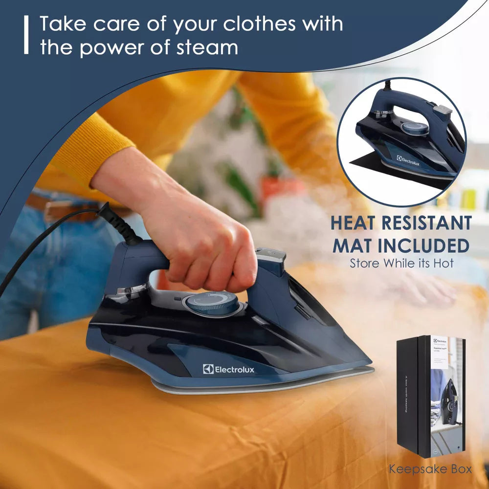 Electrolux LX-1700 Essential Iron with powerful burst of steam - Blue