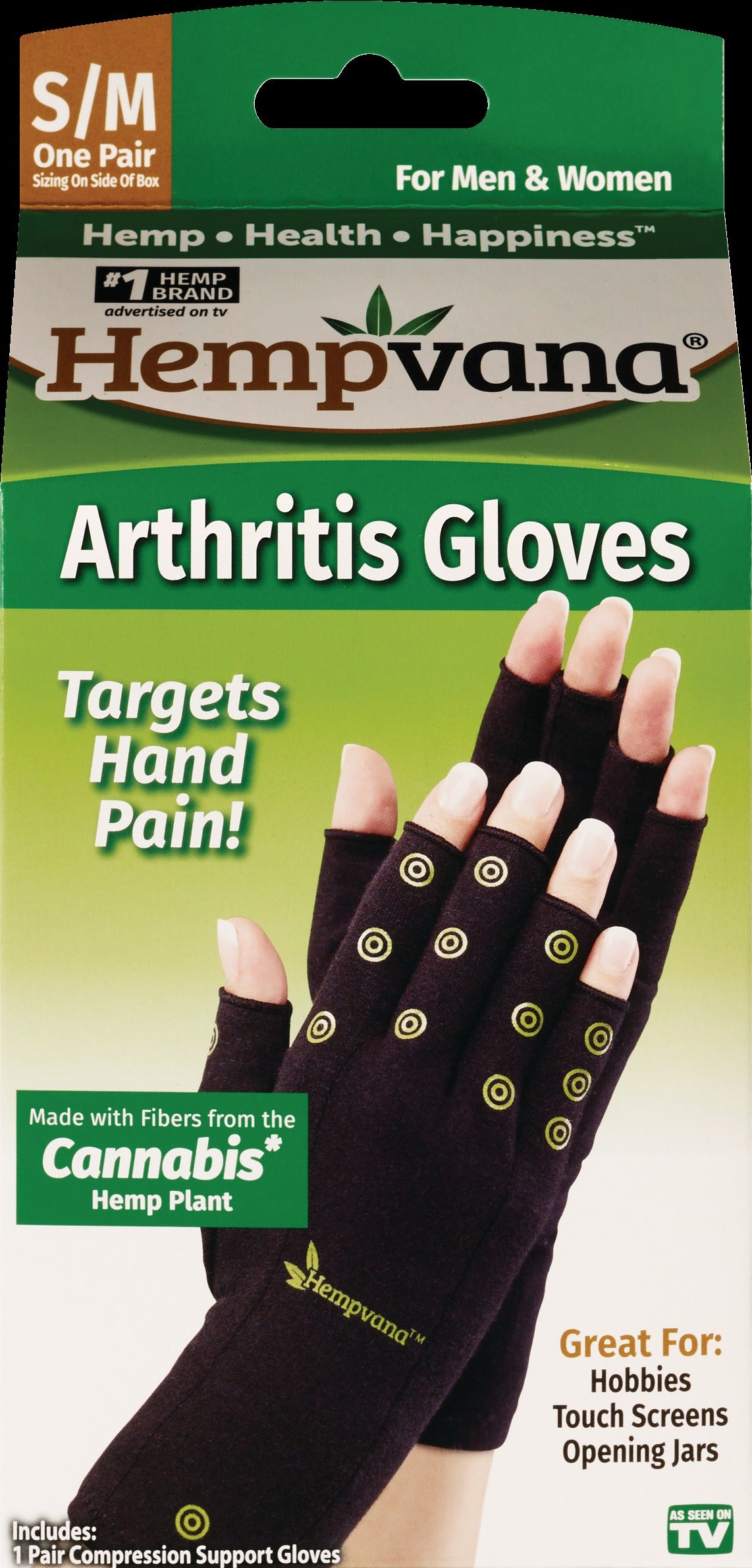 ASOTV Hempvana Compression Gloves - Curacao