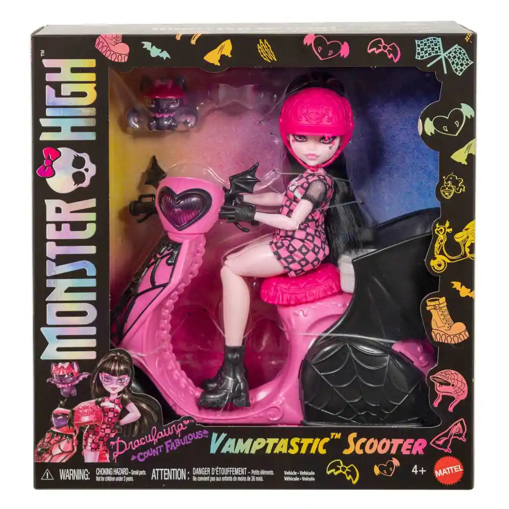 Monster High Draculaura Vamptastic Doll - Pink