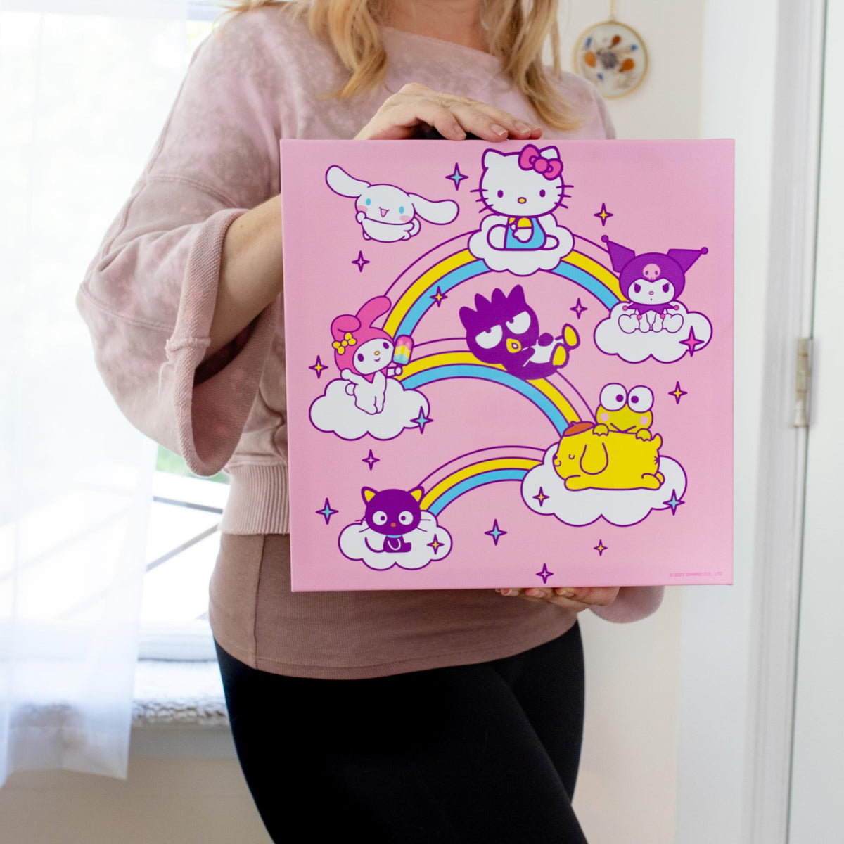 Sanrio Hello Kitty and Friends Rainbows Wall Art