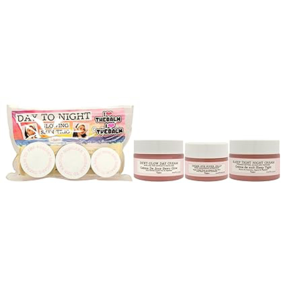 theBalm Day To Night Glowing Skin Trio Kit - (3 Piece)