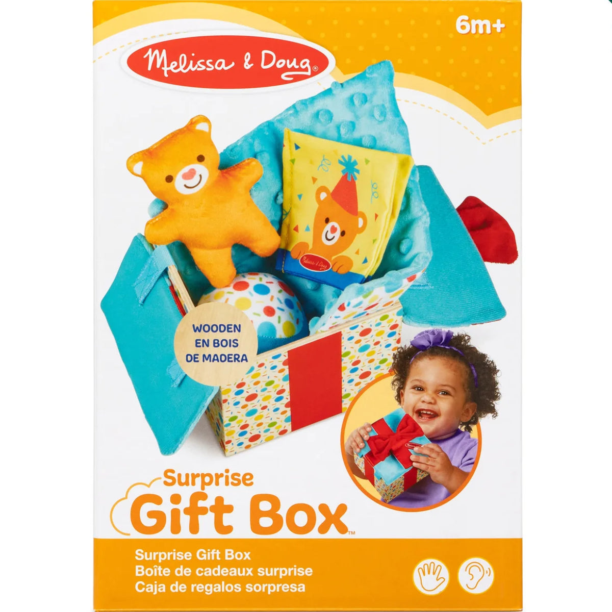 Melissa and Doug Wooden Surprise Gift Box (5 Pieces)