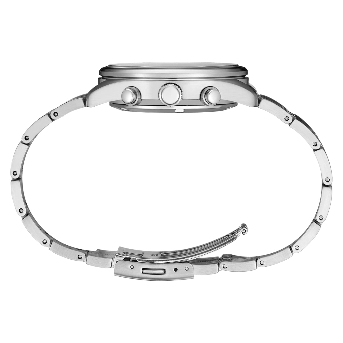 Seiko Essentials Men's 41.5mm Silver-Tone Bracelet Watch - Blue Dial