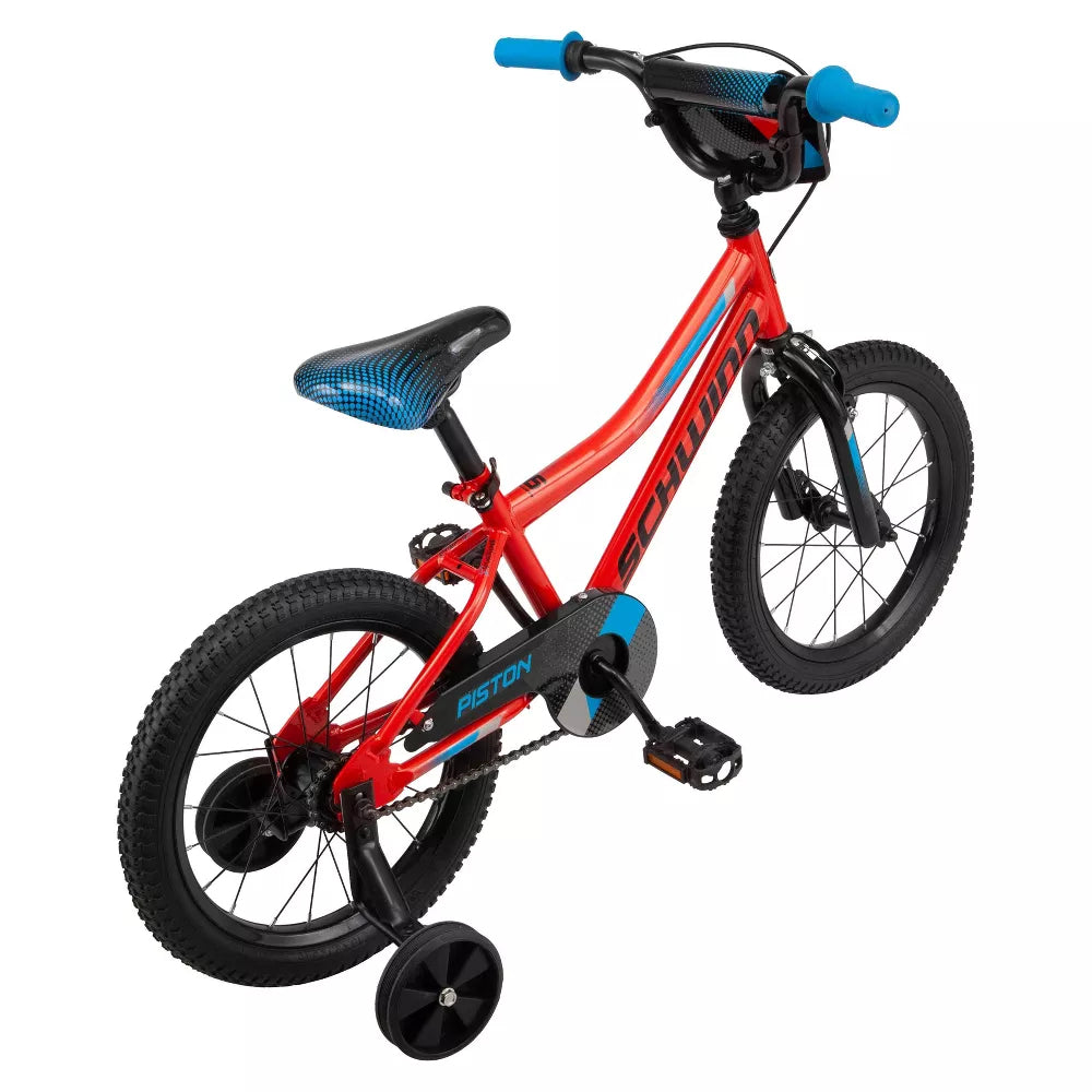 Pacific Cycle Schwinn Piston 16" Kid's Bike - Black/Red