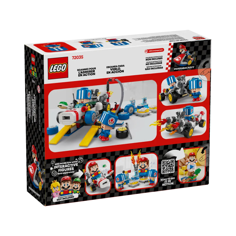 LEGO Mario Kart Toad's Garage Toy Set (390-Piece)