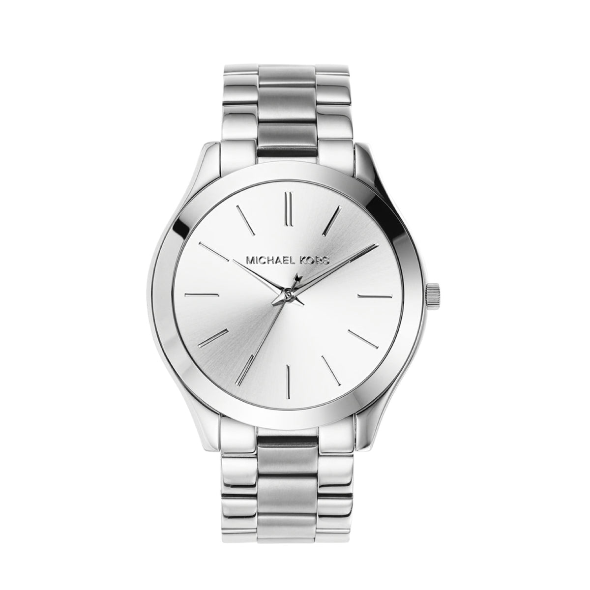 Michael Kors Slim Runway Women's 42mm Bracelet Watch - Silver-Tone