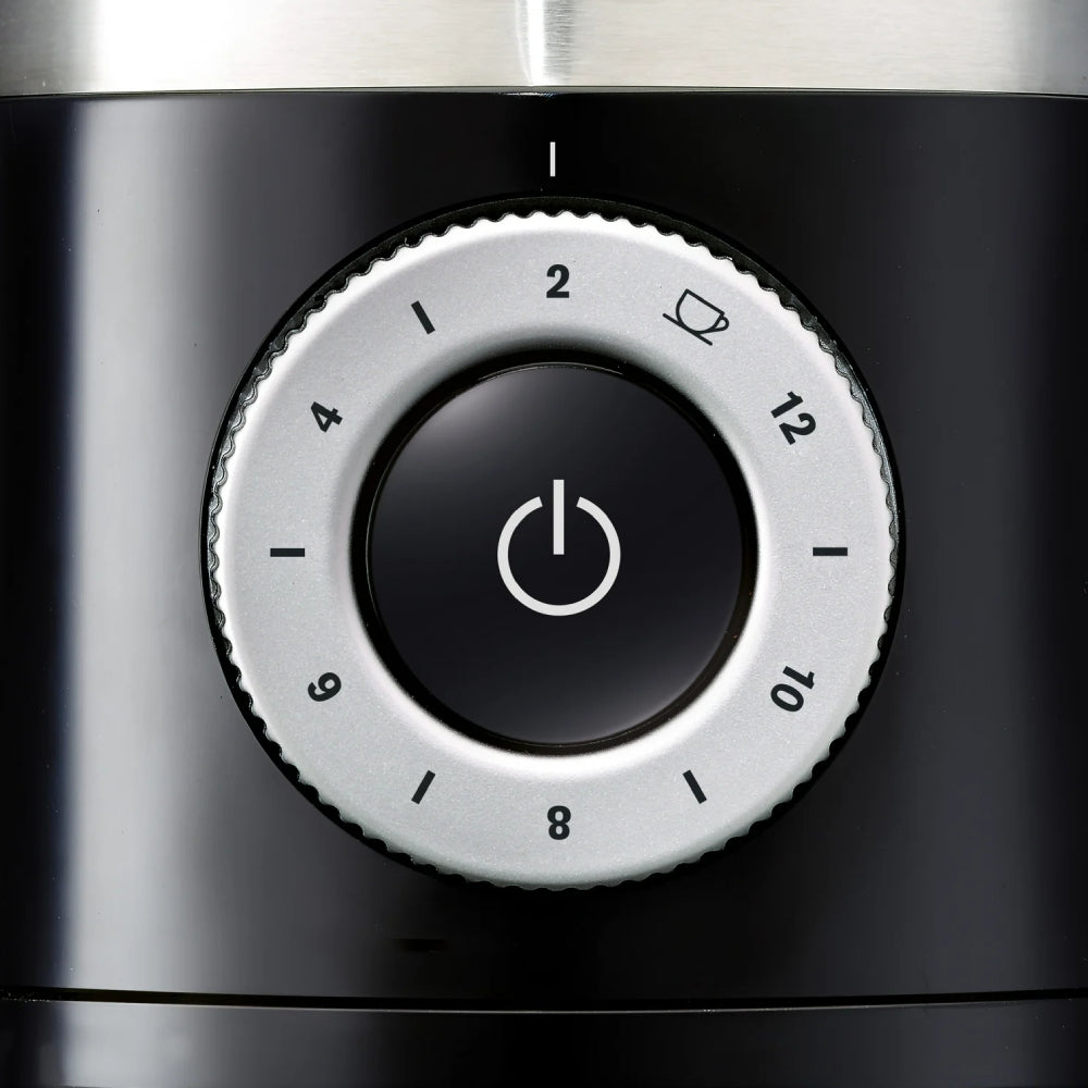 Krups Precise 12-Cup Coffee Grinder - Black