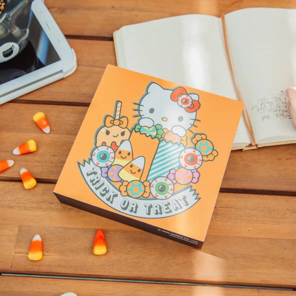 Sanrio Hello Kitty Trick Or Treat Wooden Box - Multicolor
