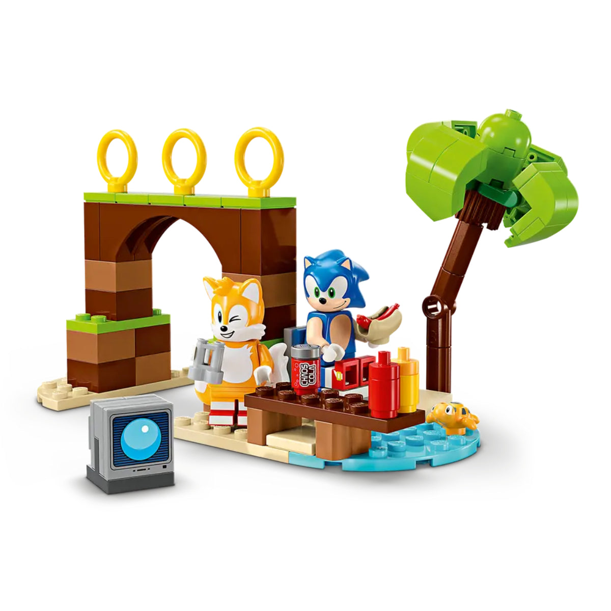 LEGO Sonic The Hedgehog Tails' Adventure Boat Building Toy Set (393-Pieces)