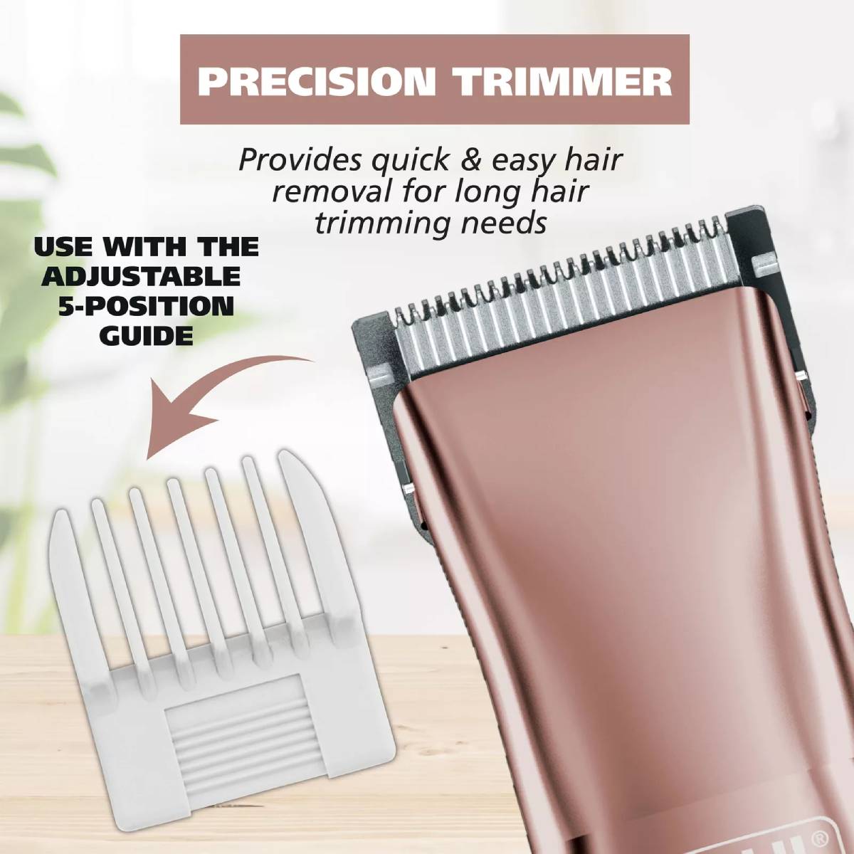 Wahl Pure Confidence 3 in 1 Female Rechargeable Trimmer