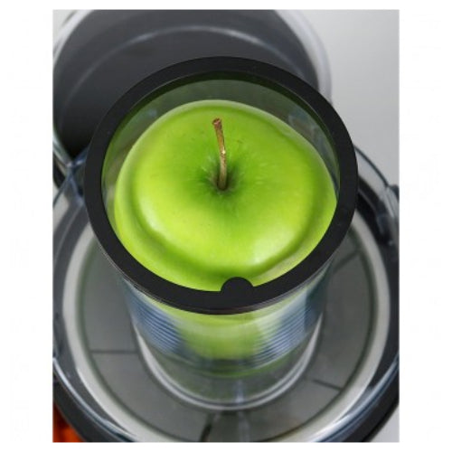 Ovente JE7607BR 700-Watt Wide Mouth Cold Press Juicer - Silver/Black