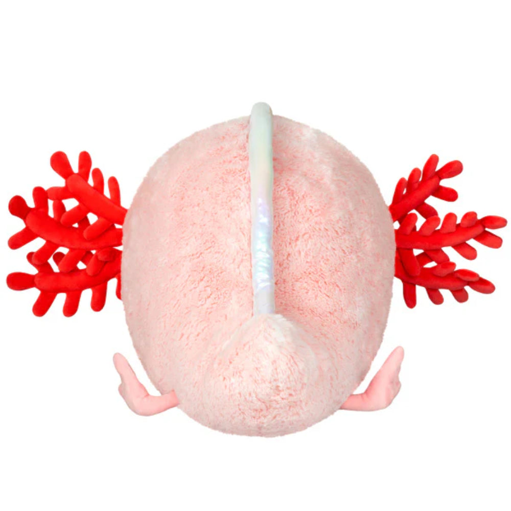 Squishable Baby Axolotl 13" Plush Toy - Pink/Red