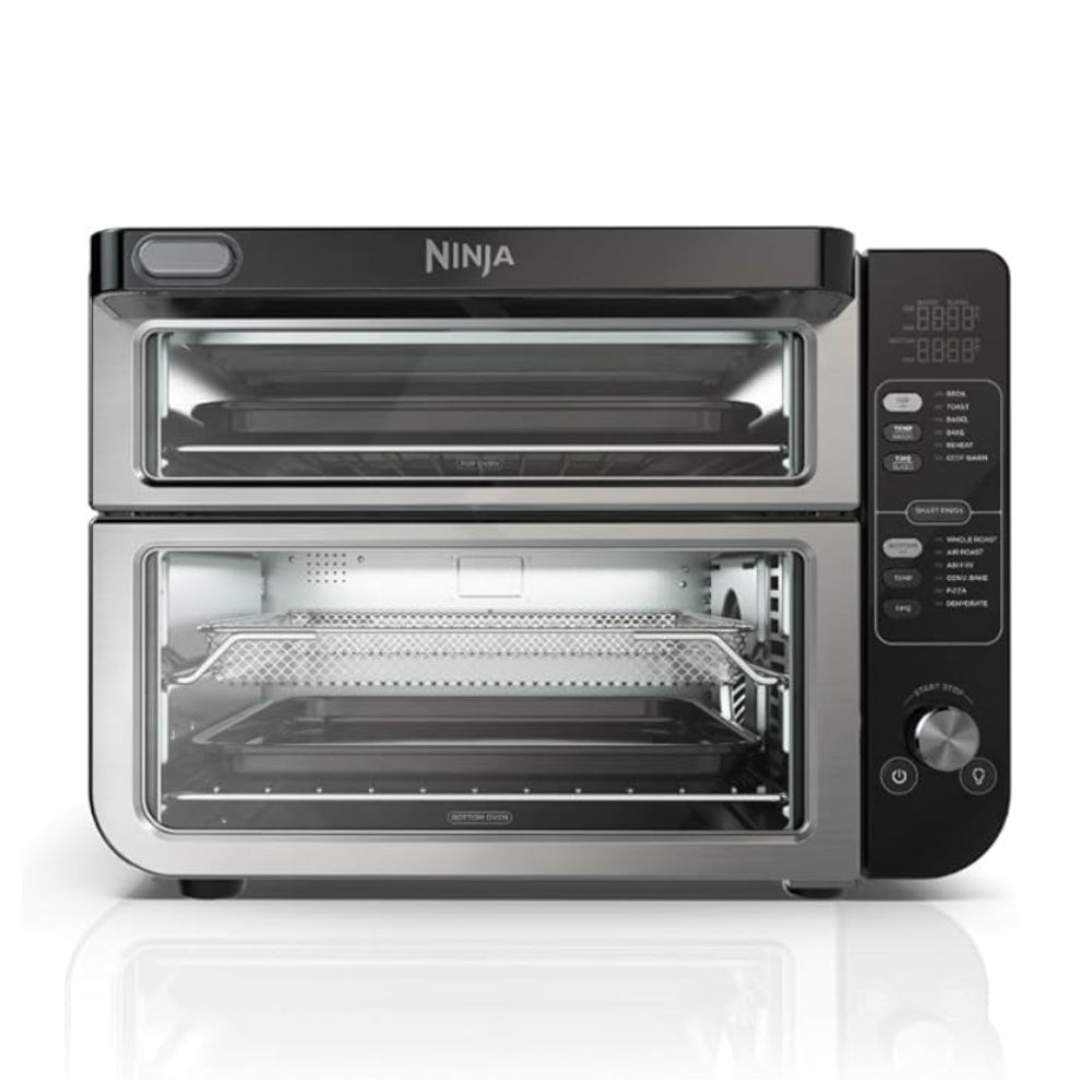 Ninja DCT451 12-in-1 Smart Double Oven - Silver/Black