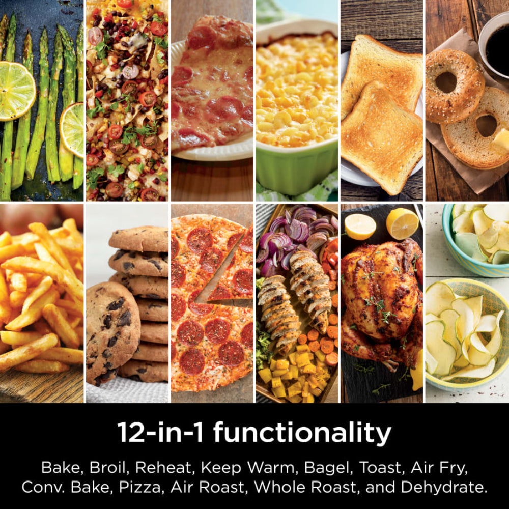 Ninja DCT451 12-in-1 Smart Double Oven - Silver/Black